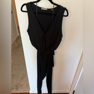 Tart Sleeveless jumpsuit  - surplice cut, jersey knit, dress up or down